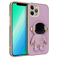 Case for iPhone 13 Pro, Astronaut, purple