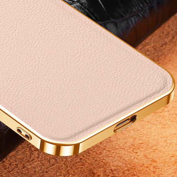 Case for Samsung Galaxy S23 Ultra, Cowhide Leather, pink