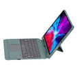 Case + keyboard iPad Air 10.9 4 2020 / 5 2022, TouchPad Pen Slot, green