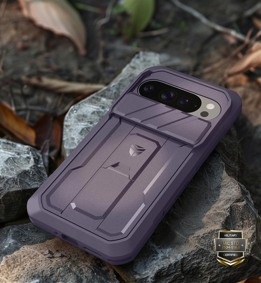 Armoured Dexnor case with camera aperture and stand for Google Pixel 10 / Pixel 10 Pro