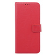 Flip case for Oppo A38 4G / Oppo A18 4G, Crazy Horse Wallet, red