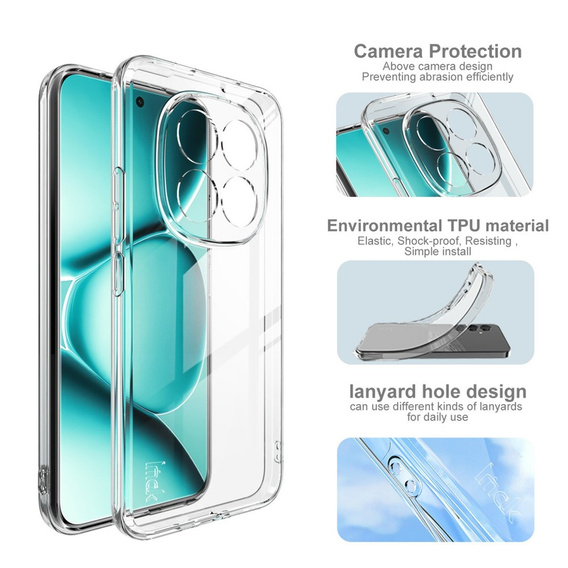 IMAK case for Xiaomi Redmi Note 15 Pro Plus 5G, UX-5 Series, transparent