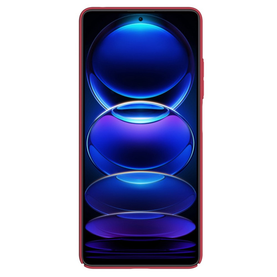 NILLKIN Case for Xiaomi Poco X5 Pro 5G, Super Frosted Shield Case, red
