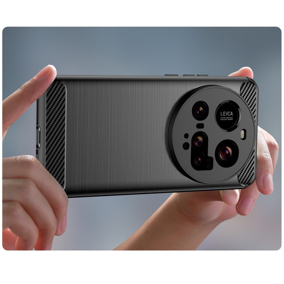 Case for Xiaomi 15 Ultra, Carbon, black