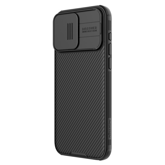 Case for iPhone 15 Pro, Armored Nillkin, CamShield Pro, Black