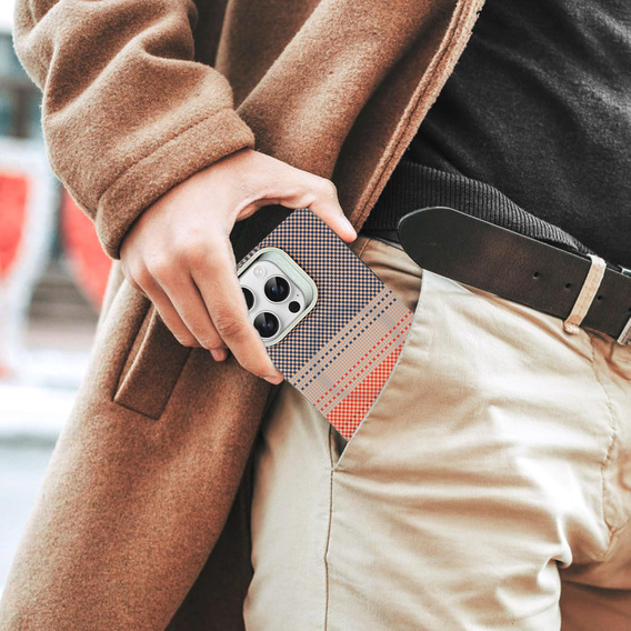 Case for iPhone 16 Pro Max, Frame Kickstand, for MagSafe, Sunset Grey