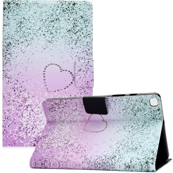 Case for Samsung Galaxy Tab A7 Lite 8.7 T220 / T225, Origami, hearts