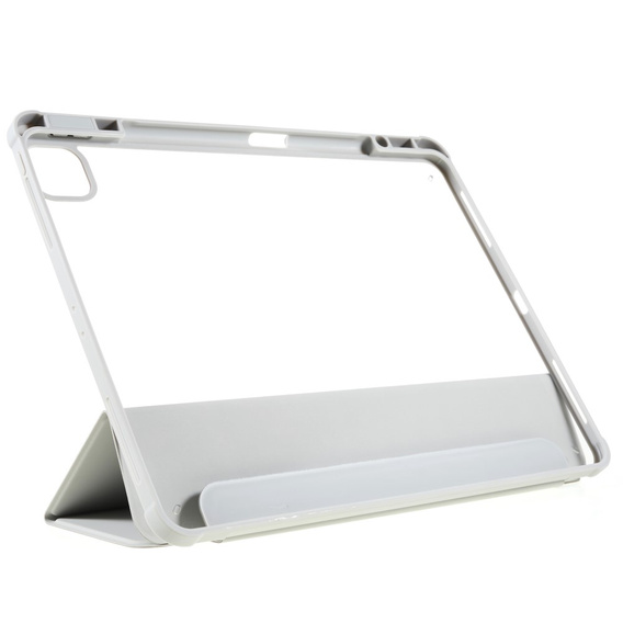 Case for iPad Pro 12.9" 2022/2021/2020 (6/5/4 gen.), Smartcase Hybrid, with stylus space, grey