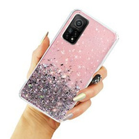 Case for Xiaomi Mi 10T 5G / Mi 10T Pro 5G, Glittery, light pink