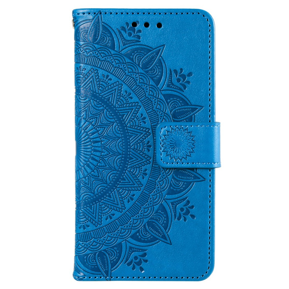 Flip case for Xiaomi Redmi A3, Mandala, blue