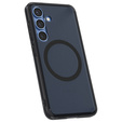 Spigen MagSafe Case for Samsung Galaxy S25, Ultra Hybrid, transparent / black + 9H Tempered Glass