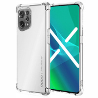 Case for Oppo Find X5 Pro, Dropproof, transparent