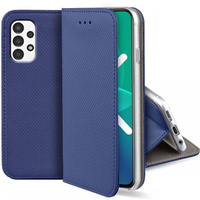 Flip case for Samsung Galaxy A13 4G, Wallet Smart Magnet, blue