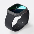 Ringke Case for Samsung Galaxy Watch 6 Classic 47mm, Slim, 2-Pack, Clear/Black