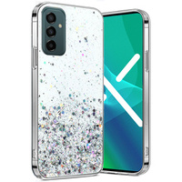 Case for Samsung Galaxy M23 5G / M13, Glittery, transparent