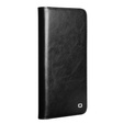 Flip case for Samsung Galaxy S25 FE, QIALINO Leather Wallet, black