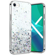 Case for iPhone 7/8/SE 2020/SE 2022, Glittery, transparent