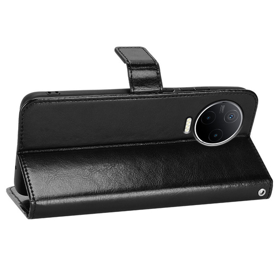 Flip case for Infinix Note 12 2023, Wallet, black