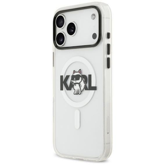 Karl Lagerfeld IML Choupette MagSafe case for iPhone 17 Pro