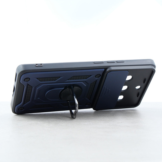 Case for Realme 11 Pro 5G / 11 Pro+ 5G, CamShield Slide, blue