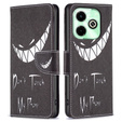 Flip case for Infinix Hot 40i, Wallet, Don't Touch My Phone black