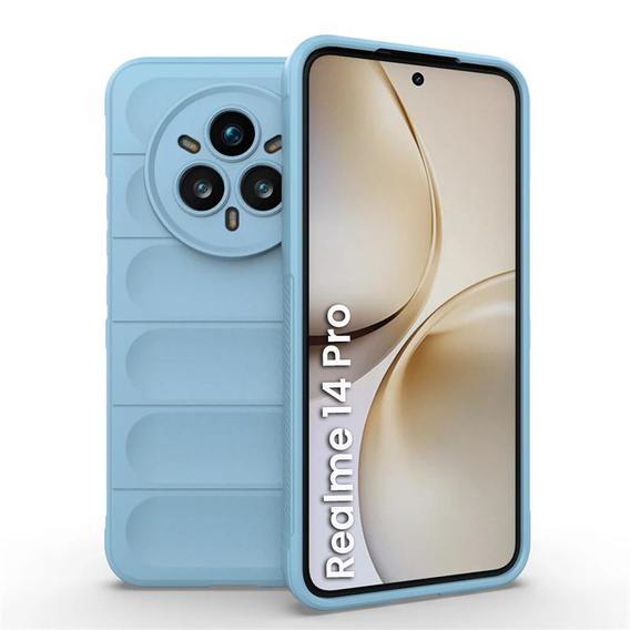 Case for Realme 14 Pro 5G, Gaming Shockproof, blue
