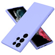 Case for Samsung Galaxy S23 Ultra, Silicone Lite, purple