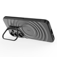 Case for Samsung Galaxy S25, Ripple Kickstand, for MagSafe, black