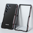 Case LUPHIE for Samsung Galaxy S25 Ultra, Armor Bumper, black