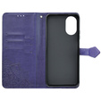 Flip case for Oppo A38 4G / Oppo A18 4G, Mandala, purple