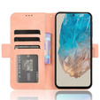 Flip case for Samsung Galaxy M35, Card Slot, pink