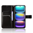 Flip case for Infinix Hot 50 4G, Crazy Horse Wallet, black