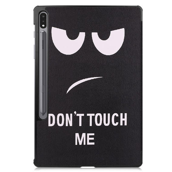 Case for Samsung Galaxy Tab S9 Plus, Smartcase, don't touch me