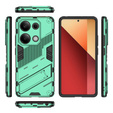 Case for Xiaomi Redmi Note 13 Pro 4G / Xiaomi Redmi Note 14S / Xiaomi Poco M6 Pro 4G, Military kickstand, green