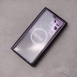 Magnetic Dual Glass MagSafe case for Samsung Galaxy S22 Ultra, purple