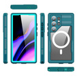 Waterproof case for Samsung Galaxy S24 Ultra, Redpepper, for MagSafe, blue