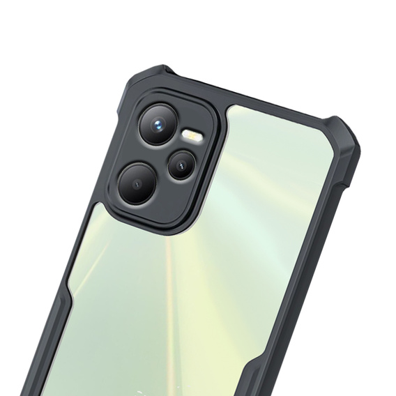 Case for Realme C35, AntiDrop Hybrid, black