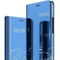 Case for Oppo Reno5 5G, Clear View, light blue