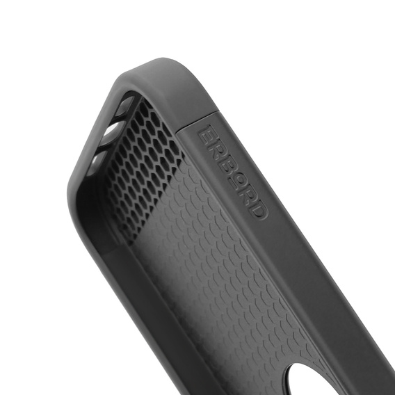 Case for iPhone 15 Pro Max, ERBORD MagArmor MagProtect Camera, black