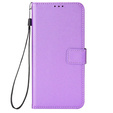 Flip case for Samsung Galaxy M55 5G, Wallet Smart Magnet, purple