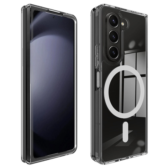 Case for Samsung Galaxy Z Fold6 5G, Fusion Hybrid, for MagSafe, transparent