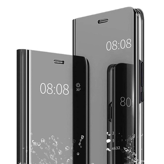 Case for Samsung Galaxy A22 5G, Clear View, black