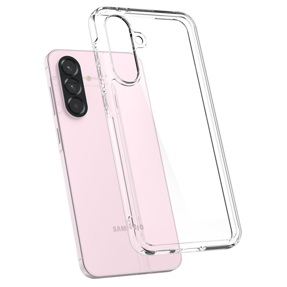 Spigen case for Samsung Galaxy A56 5G, Ultra Hybrid, transparent + 9H Tempered Glass