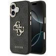 GUESS 4G Big Metal Logo case for iPhone 17
