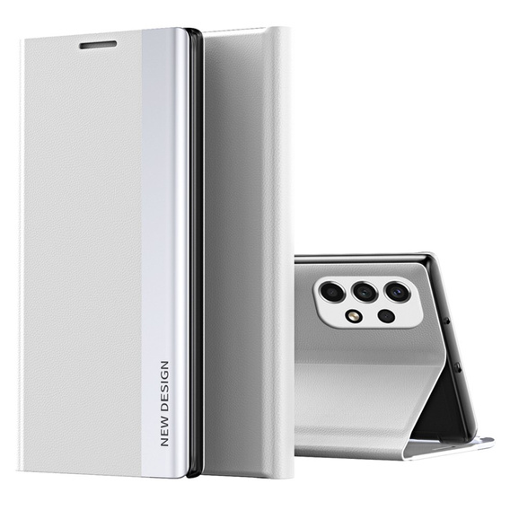 Flip case for Samsung Galaxy A53 5G, Side Magnetic, white