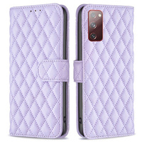 Flip case for Samsung Galaxy S20 FE, Wallet, BINFEN COLOR, purple