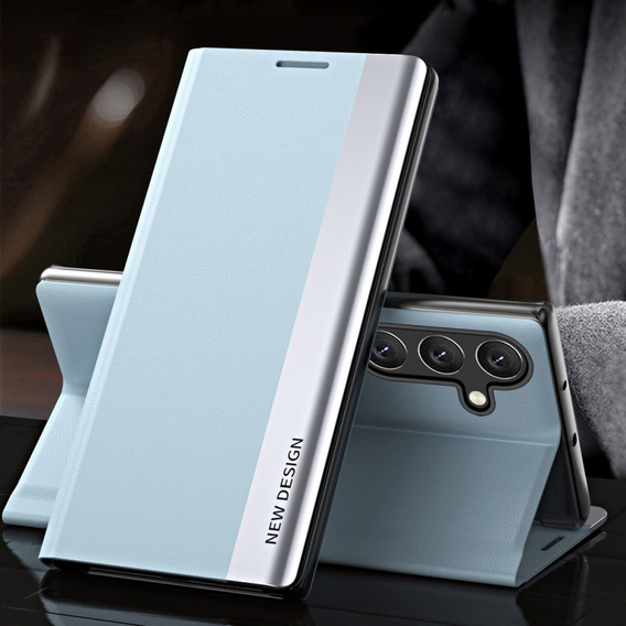 Flip case for Samsung Galaxy A54 5G, Side Magnetic, blue
