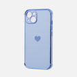 Case for Apple iPhone 13, Electro heart, blue