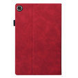 Case for Samsung Galaxy Tab A9+, Classic, with space for stylus, red