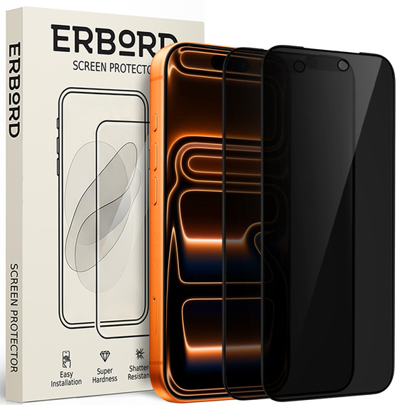 Privacy tempered glass for iPhone 17 Pro Max